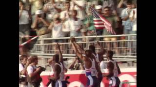 World Record  Mens 4X400m  World Athletics Championships Stuttgart 1993 [upl. by Aicitel]