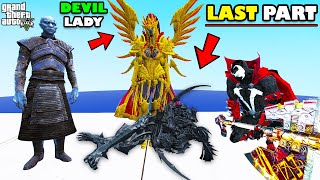 THE BIGGEST END OF DEVIL LORD IN GTA 5 LAST PART  SHINCHAN and CHOP [upl. by Ardeed]