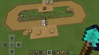 My Minecraft Horse Racing Track [upl. by Guenna]