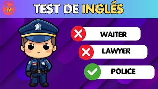 Test de las Profesiones en Inglés   Nivel Fácil ✅ [upl. by Chiquita]