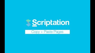 Copy  Paste Pages with Scriptations Page Maker  Scriptation Tutorial [upl. by Salkcin]