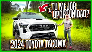 2024 Toyota Tacoma • La guerra de las camionetas medianas ya tiene la TRD Pro al frente [upl. by Eolcin587]