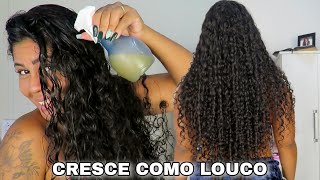 CABELO CRESCE EM 10 DIAS COM APENAS 2 INGREDIENTES MÁGICOS [upl. by Ogg]