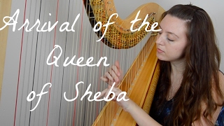 Handel  Arrival of the Queen of Sheba  Harp music for weddings [upl. by Wenona156]