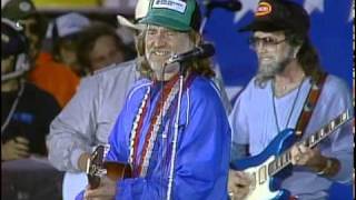 Willie Nelson  On the Road Again Live at Farm Aid 1985 [upl. by Adoree262]