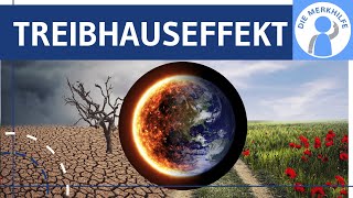 Treibhauseffekt  natürlicher Effekt chemische Zusammensetzung Erdatmosphäre amp Klimawandel erklärt [upl. by Hewes]