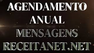 AGENDAMENTO MENSAGENS ANUAL [upl. by Loss]