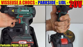 visseuse a chocs lidl parkside 20v cordless impact driver akkudrehschlagschrauber [upl. by Wendy]