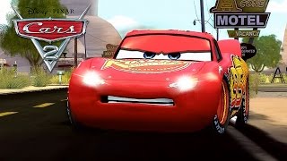 Тачки Молния Маквин  Lightning McQueen Cars Race English Gameplay [upl. by Anelrats]