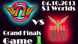 RNG vs SKT  Semifinals Game 5  2017 World Championship  Royal Never Give Up vs SK telecom T1 [upl. by Dnamra]