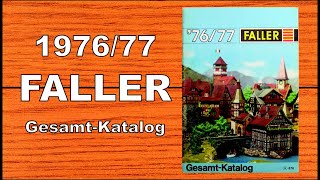 FALLER 7677 GesamtKatalog CATALOGUE 4K [upl. by Etnoel]