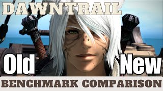 FFXIV Dawntrail Benchmark side by side comparison [upl. by Aiken]