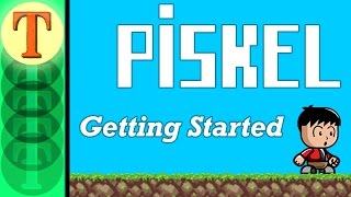 How to Create Pixel Art and Animations with Piskel Tutorial 2  Getting Started [upl. by Hgiel]