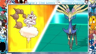 Wild Xerneas Appeared Skylas The Limit Monotype Flying 2 Pokemon X and Y Wifi Battle [upl. by Crean]