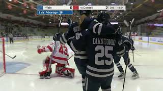 Highlights Cornell Womens Ice Hockey vs Yale  1132023 [upl. by Lirbaj]