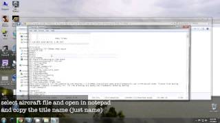 How to  add custom planes to missions FSX [upl. by Aisnetroh487]