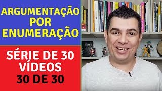 TIPOS DE ARGUMENTOS Argumentação Por Enumeração no TCC [upl. by Werna]