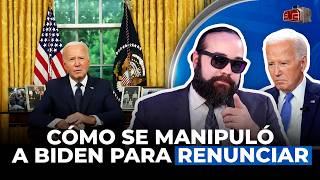 CASALS REVELA CÓMO SE MANIPULÓ A JOE BIDEN PARA RENUNCIAR A SU CANDIDATURA [upl. by Thorman]