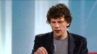 Jesse Eisenberg on George Stroumboulopoulos Tonight INTERVIEW [upl. by Obala]