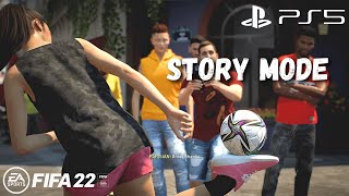 FIFA 22  Story Mode PS5 4K Gameplay [upl. by Gelasias]