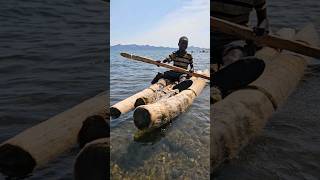 Turkana Fishing Tribe Use These Handmade Boats For Fishingshortsfeed africa [upl. by Dira]