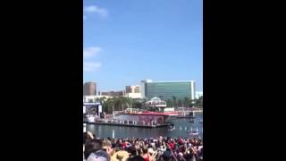 Red Bull Flugtag Long Beach world record flight 92113 [upl. by Bonney818]