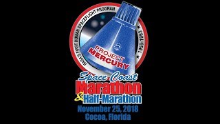 Space Coast Marathon amp Half Marathon 2018 [upl. by Ecilef468]