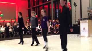 Keegan Academy of Irish Dancing Feb 22nd 2014 The Manchester Mayo Association Dance [upl. by Borlase820]