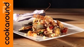 Riso alla pescatora  Risotto di pesce facile e veloce [upl. by Adnawot]