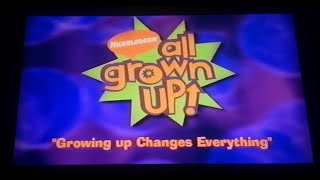 All Grown Up Growing Up Changes Everything RARE UK VHS Opening [upl. by Ahsiel105]