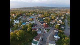 Parrsboro Nova Scotia  Drone Shots [upl. by Karub]