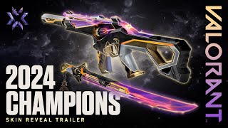 Champions 2024 Skin Reveal Trailer  VALORANT [upl. by Euqnomod]