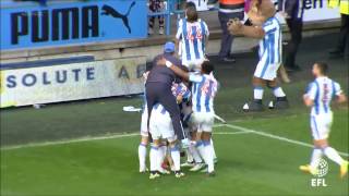 HIGHLIGHTS Huddersfield Town 10 Derby County [upl. by Kirstyn]