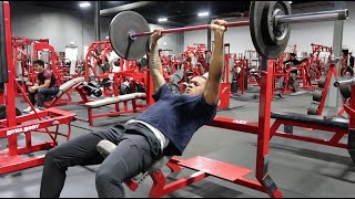 GYM VLOG CHEST AND BACK DAY [upl. by Annehsat573]