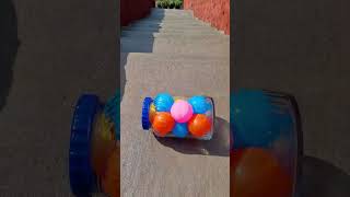 Orbeez glass bottles  Crushing soft things shorts asmr experiment satisfying [upl. by Enicul435]