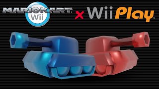 Wii Play Tanks in Mario Kart Wii [upl. by Edwina876]