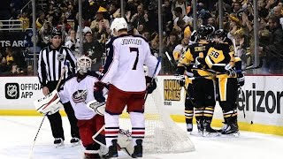 2017 Stanley Cup Playoffs  Round 1  PenguinsBlue Jackets  All Goals [upl. by Anirol357]