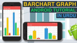 Create BarChart Graph in Android App  Android Studio Tutorial in Urdu [upl. by Nnaeinahpets459]