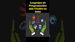 Lenguajes de programación más usados en 2025 [upl. by Aioj]