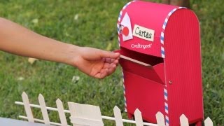 Haz tu propio buzon para cartas  DIY Mailbox [upl. by Nieberg]