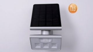 Sensor LEDLeuchte XSolar LS  STEINEL DIY [upl. by Griffin]