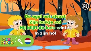 HERFST  Kinderliedjes  Karaoke  Minidisco [upl. by Nira]