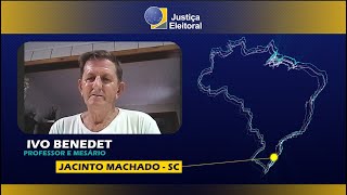 Mesário “É um dia especial pra gente” [upl. by Thurmond]