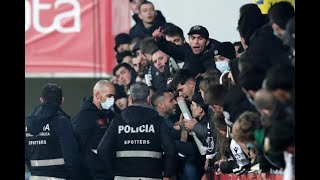 Ricardo Quaresma enfrenta claquetorcida do Vitória após derrota Gil Vicente 32 Vitória SC [upl. by Schlenger964]