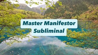 POWERFUL MASTER MANIFESTOR SUBLIMINAL 🌈 Subconscious Reprogramming  Law of Assumption [upl. by Wyatt]