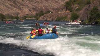 Blinded Veterans Whitewater Rafting and Kayaking on the Deschutes River [upl. by Ulrich]