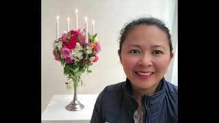 DIY Floral candelabra in 5 easy steps [upl. by Eizle976]