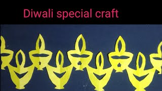 bulletin board border design ideas  easy paper craft  Diwali special 2024 diwalidecoration [upl. by Carmelle79]