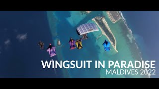 Wingsuit in Paradise  Maldives Boogie 2022  4K [upl. by Lladnek]