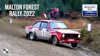 Malton Forest Rally 2022  Action amp Highlights HD [upl. by Nylra]